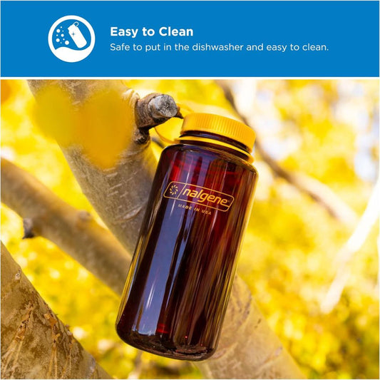 Nalgene Laker Sustain, Wide Mouth Water Bottle, 32 oz.