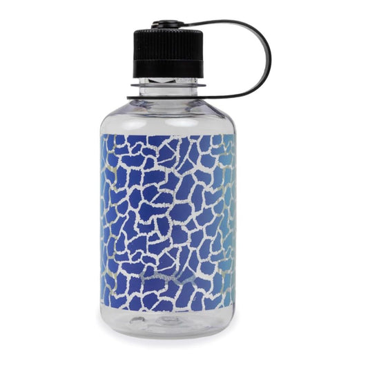 Nalgene Clear Rainbow Giraffe, Narrow Mouth Water Bottle, 16 oz.