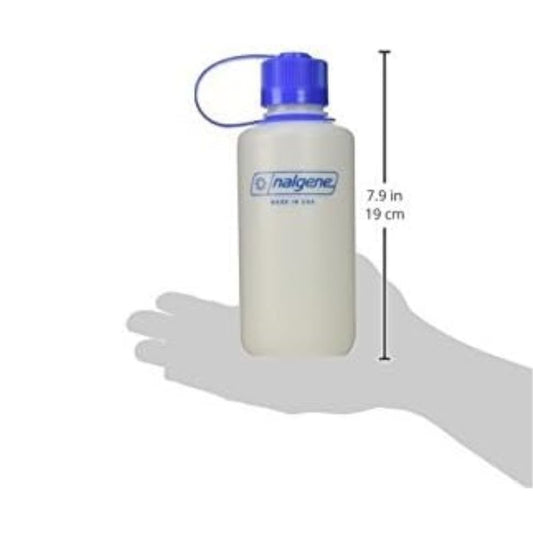 Nalgene HDPE Loop-Top, Narrow Mouth Water Bottle, 16 oz.