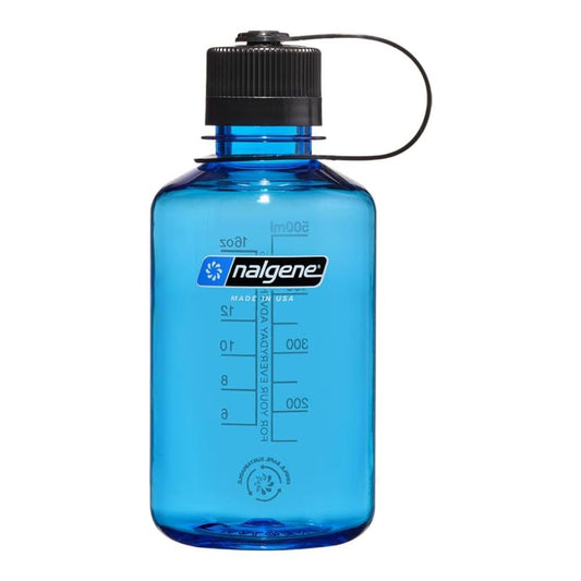 Nalgene Slate Sustain w/Black Cap SB, Narrow Mouth Water Bottle, 16 oz.