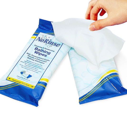 Cleanlife No-Rinse Bathing Wipes