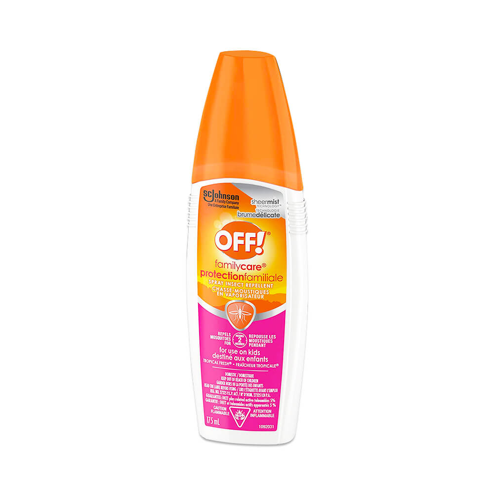 OFF! FAMILY CARE PROTECTION INSECT REPELLENT FOR USE ON KIDS