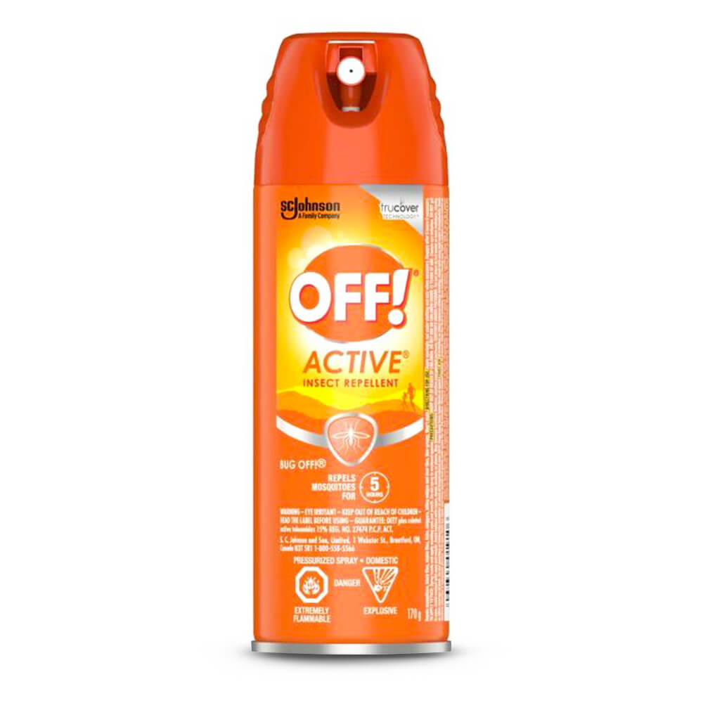 Off Sticker Repellent OFF! ACTIVE INSECT REPELLENT | United Canada Inc.