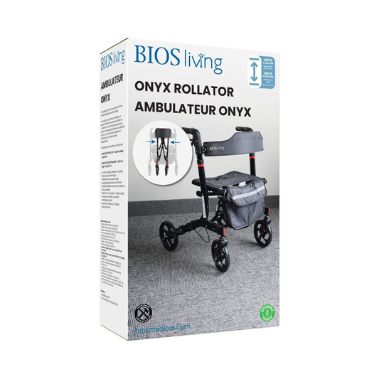 Bios Living Onyx Rollator - Black