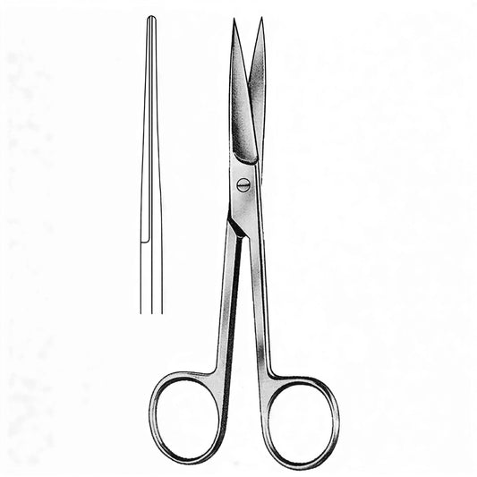 Operating Scissors, T/C, Straight, 