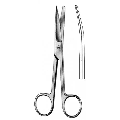 Operating Scissors, T/C, Curved