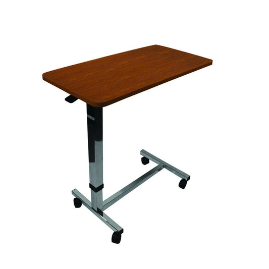 Adjustable Rolling Overbed Table