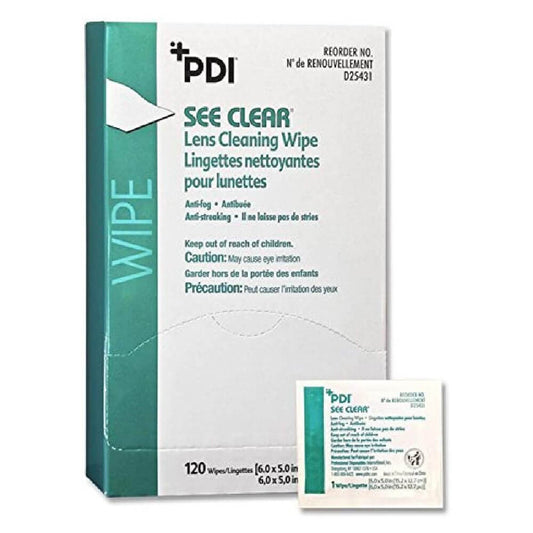 Pdi See Clear Eye Glass Cleaning Wipes125113266645