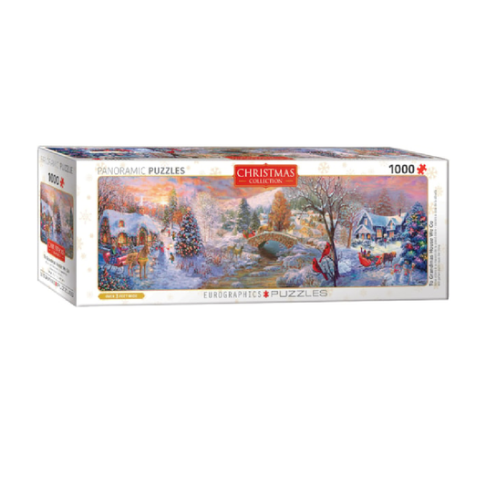 Panoramic Puzzles, Christmas, All Jigsaw Puzzles, Seasonal, Christmas, 1000-Piece Puzzle