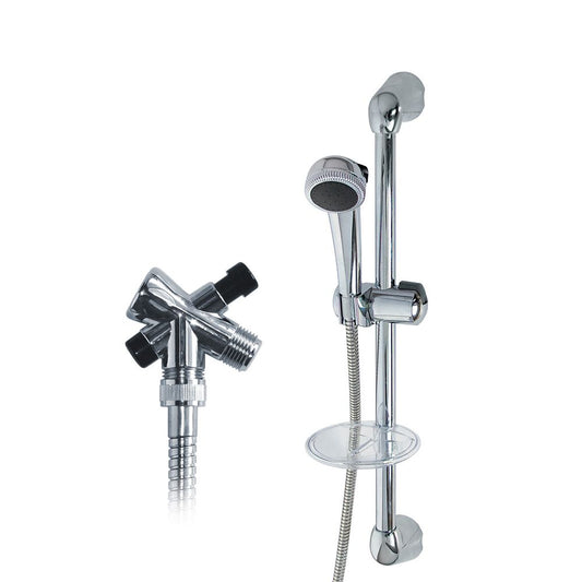 Parsons Adjustable Wall Bar Shower Set, 84" Long