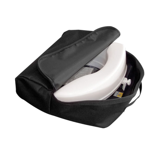 Parsons Carry Bag for Raised Toilet Seat, Black