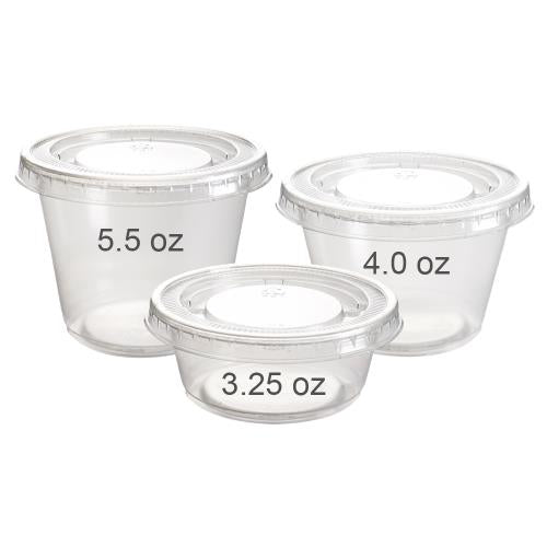 Premier Essential Portion Cup, 4 oz., Clear, Polypropylene, 2500 Cups/Case