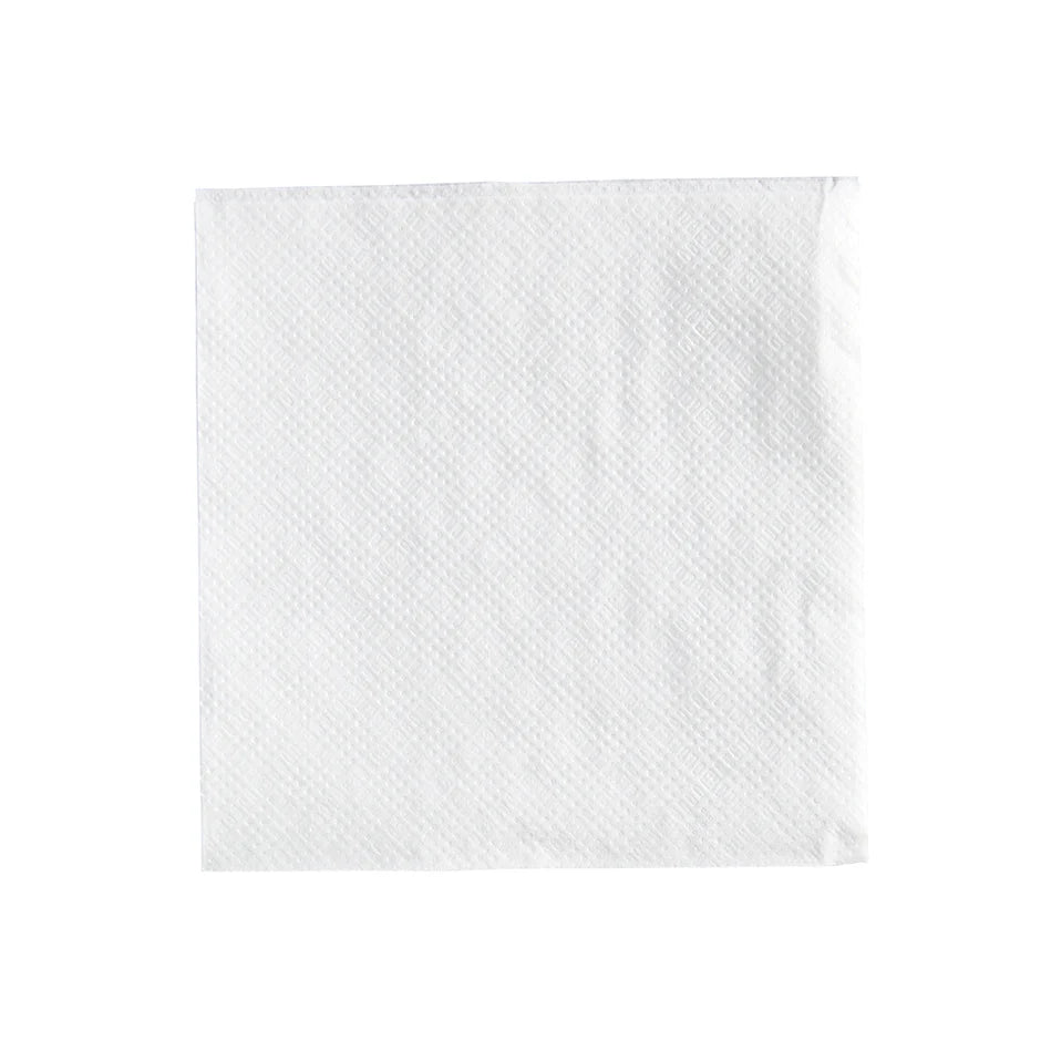 Premier Essential® Beverage Napkin, White, 9.06" X 9.06", 1 Ply, 