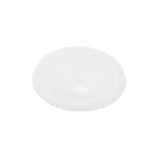 Premier Essential Paper Food Containers Lids, Polypropylene, Medium, Clear, 500/Case