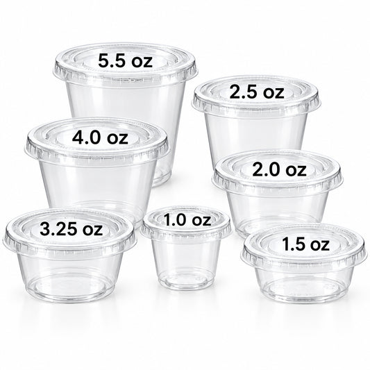 Premier Essential Portion Cup, 2.5 oz., Clear, Polypropylene, 2500 Cups/Case