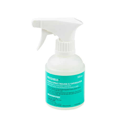 Smith & Nephew Proshield Foam & Spray Incontinent & Total Body Cleanser, 235mL