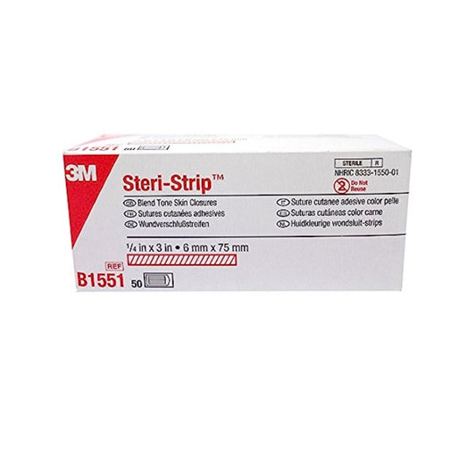 Steri-Strip™ Skin Closure Strip, Sterile , 6 mm x 75 mm - Tan