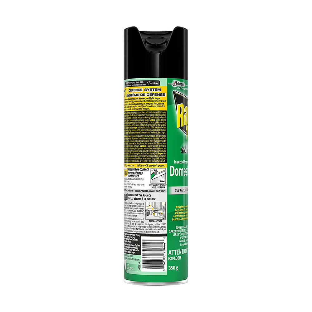 raid house & garden insect killer RAID HOME INSECT KILLER 2