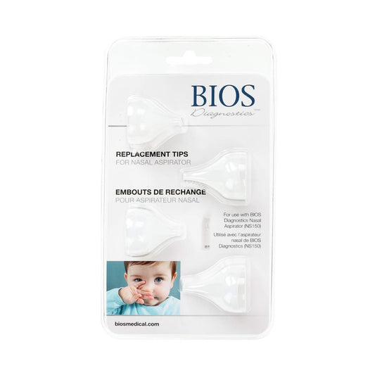 Replacement Tips for Nasal Aspirator - Pack of 4