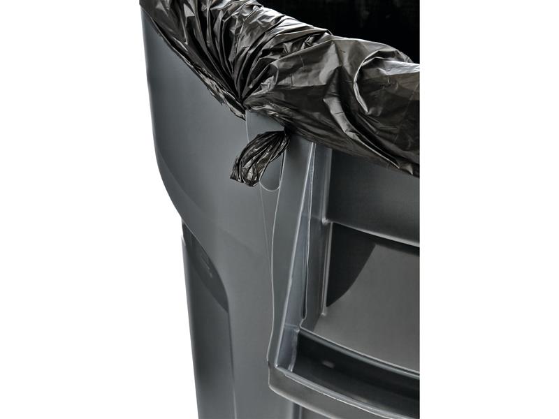Rubbermaid BRUTE 32-Gallon Yellow Vented Trash Container, 5