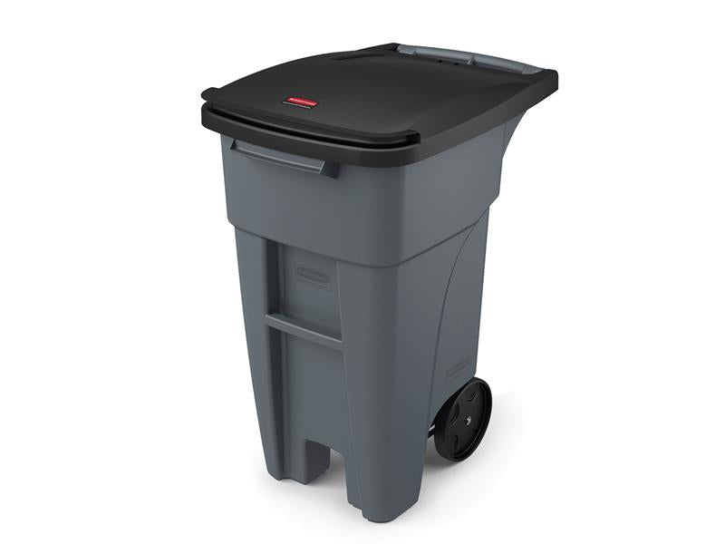 Rubbermaid Commercial Products BRUTE 32 Gal Rollout Container Gray