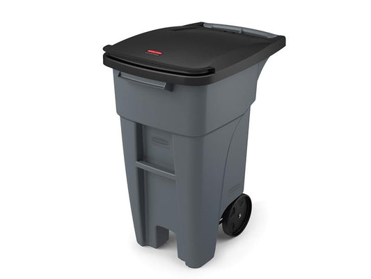 Rubbermaid Commercial Products BRUTE 32 Gal Rollout Container Gray