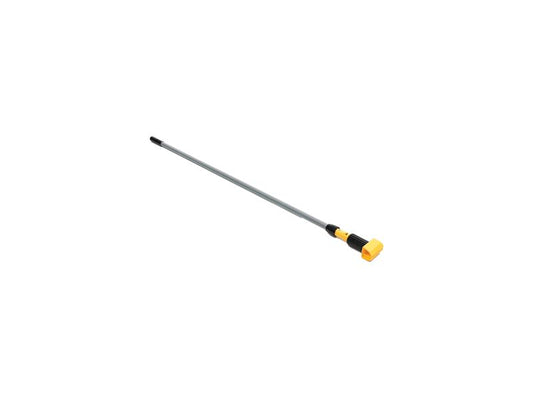 Rubbermaid Gripper 60" Aluminum Wet Mop Handle, Yellow