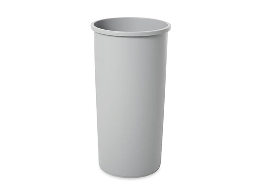 Rubbermaid Untouchable 22-Gallon Round Grey 