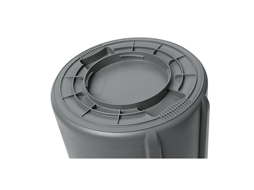 Rubbermaid Vented BRUTE 20-Gallon Grey, 7