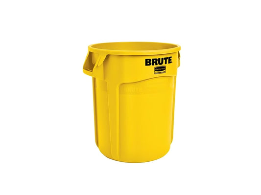 Rubbermaid Vented BRUTE 20-Gallon Yellow