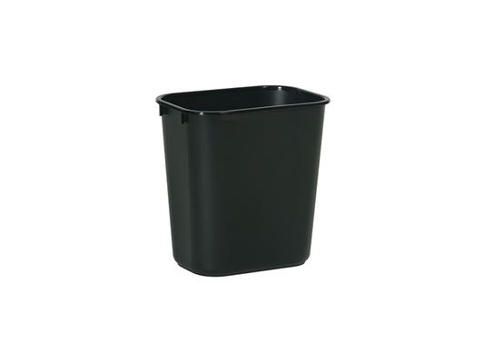 Rubbermaid Wastebasket Small 13-Quart, Black 