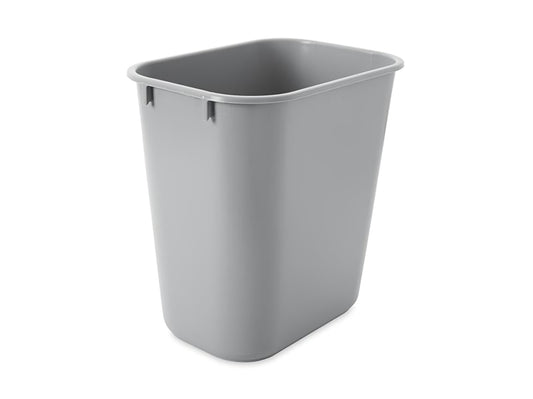 Rubbermaid Wastebasket Small 13-Quart, Grey