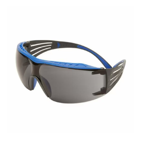 3M™ SecureFit™ Protective Eyewear 400 Series, Grey Scotchgard™ Anti-fog lens, Blue/Grey, SF402XSGAF-BLU