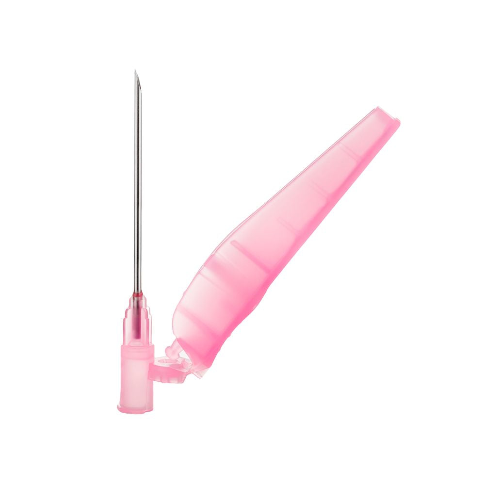 SOL-M Safety Flip Style Needle 25G x 1 1/2 in. - Box of 100