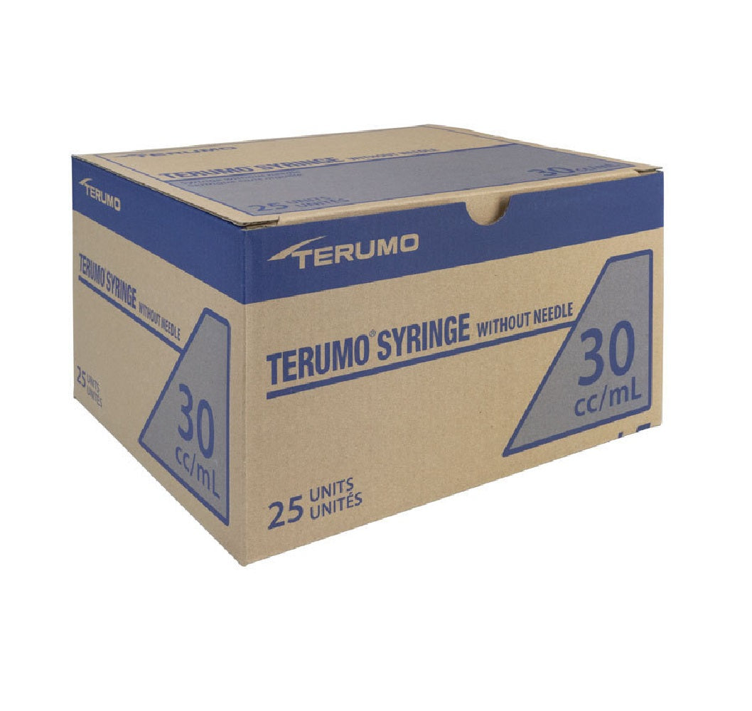 Terumo 30ml Luer Lok Tip Syringes - Box of 25