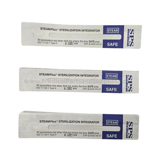 STEAMPlus™ Class 5 Steam Sterilization Integrator Strip, 4", 8 × 6 × 1 in, 1 lbs, SSI-100 - Pack of 100