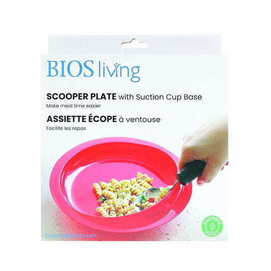 Scooper Plate with Suction Cup Base
