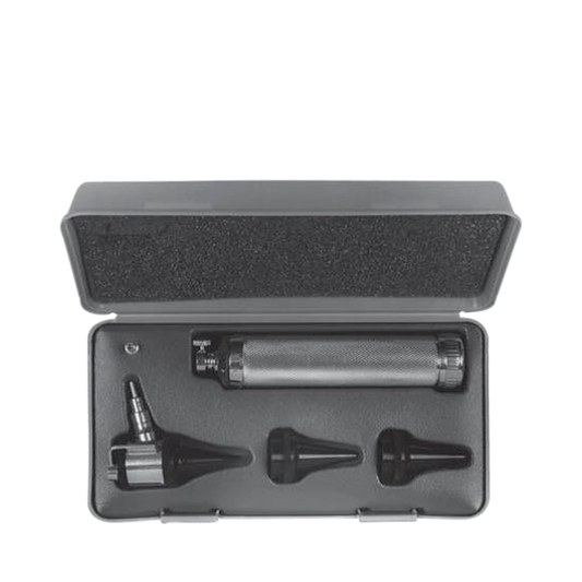 Otoscope Set 2.7v Vacuum Bulb With "C" Battery Handle