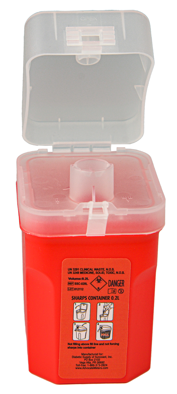 Sharps Container 0.2L, Individually 