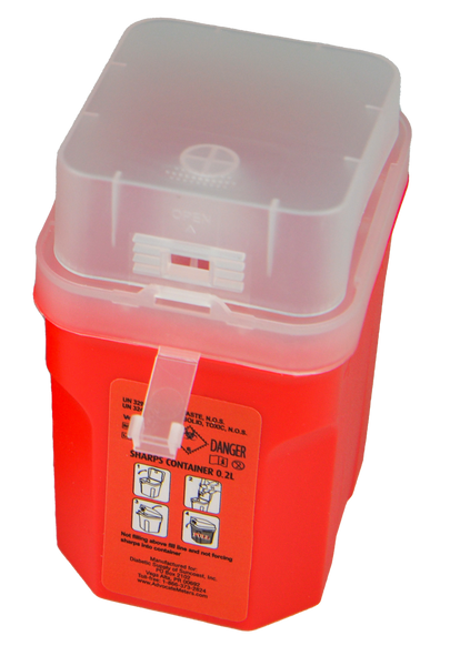 Sharps Container 0.2L, Packaged Individually 
