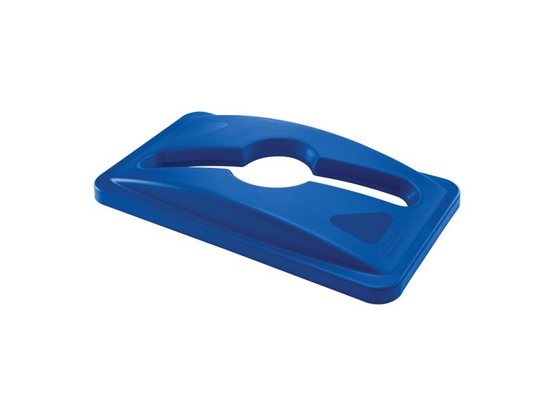 Slim Jim Recycling Mixed Lid Blue 
