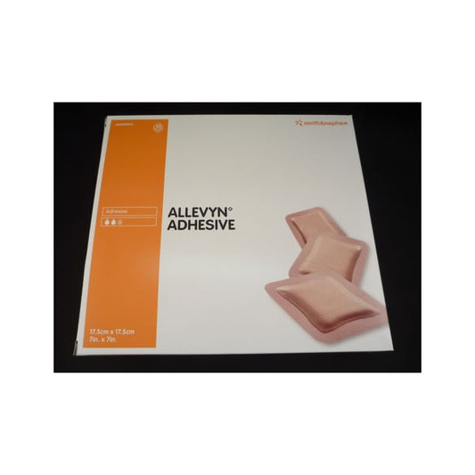 Smith & Nephew ALLEVYN™ Adhesive Hydrocellular Foam Dressing, 17.5cm x 17.5cm