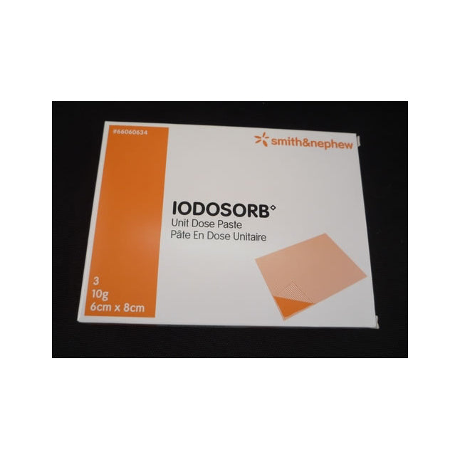 Smith & Nephew IODOSORB™ Cadexomer Iodine Paste Dressing, 6cm x 8cm, 10gm