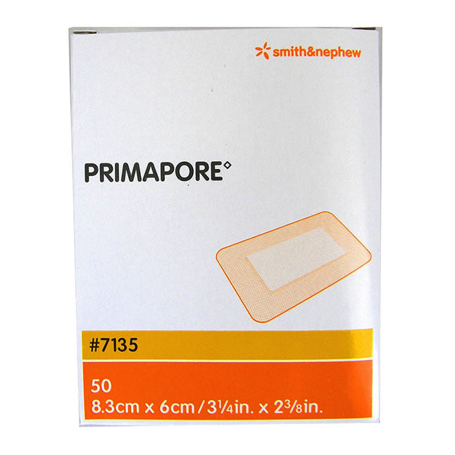 Smith & Nephew PRIMAPORE™ Adhesive Non-Woven Wound Dressing, Post-Operative, 8.3cm x 6cm