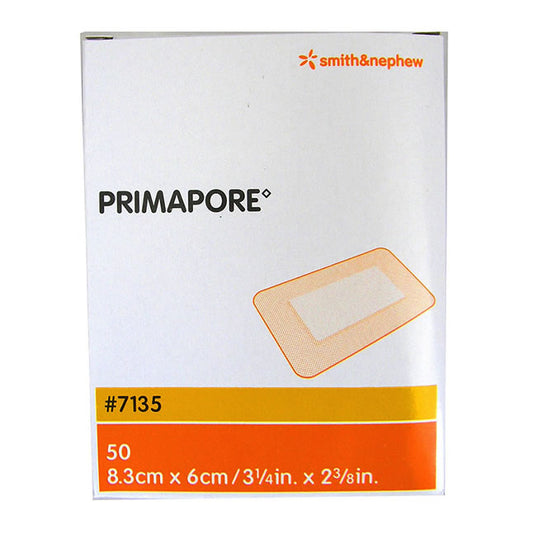 Smith & Nephew PRIMAPORE™ Adhesive Non-Woven Wound Dressing, Post-Operative, 8.3cm x 6cm