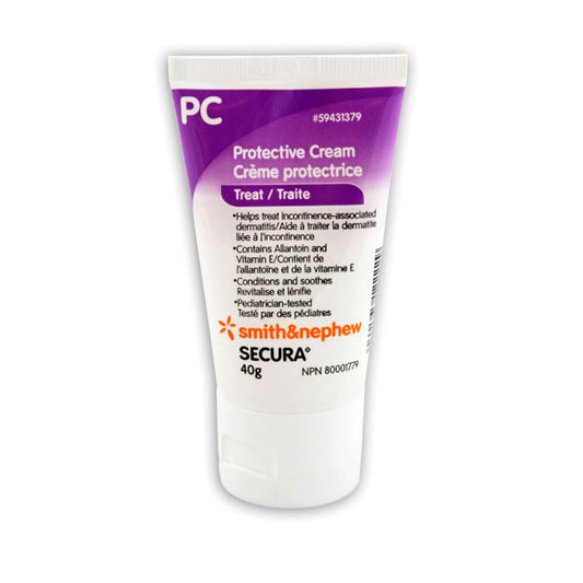 Smith & Nephew SECURA™ PC Protective Cream, 10% w/w Zinc Oxide, 40gm Tube