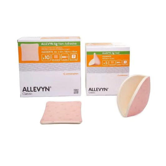 Smith & Nephew ALLEVYN™ Ag Non-Adhesive Hydrocellular Foam Dressing, Heel