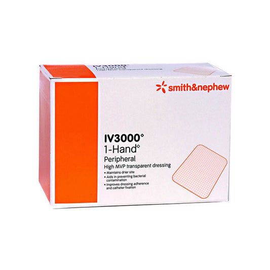 Smith & Nephew IV3000™ Transparent Film Dressing, W6cm x L8.5cm