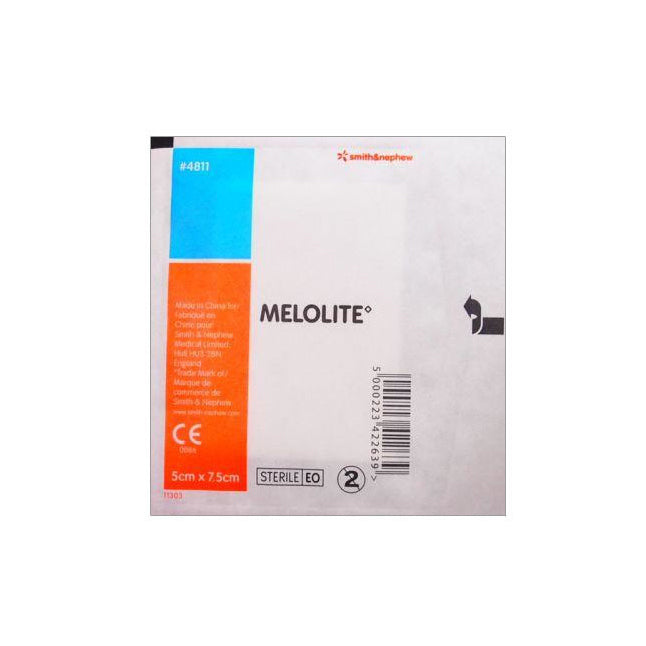 Smith & Nephew Melolite™ Absorbent Dressing, W5cm x L7.5cm