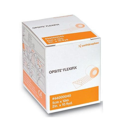 Smith & Nephew OPSITE™ FLEXIFIX™ Transparent Film Roll, 5cm x 10m